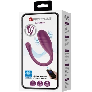 PRETTY LOVE - VIBRATEUR CONTRÃLÃ PAR APPLICATION LEVIATHAN VIOLET